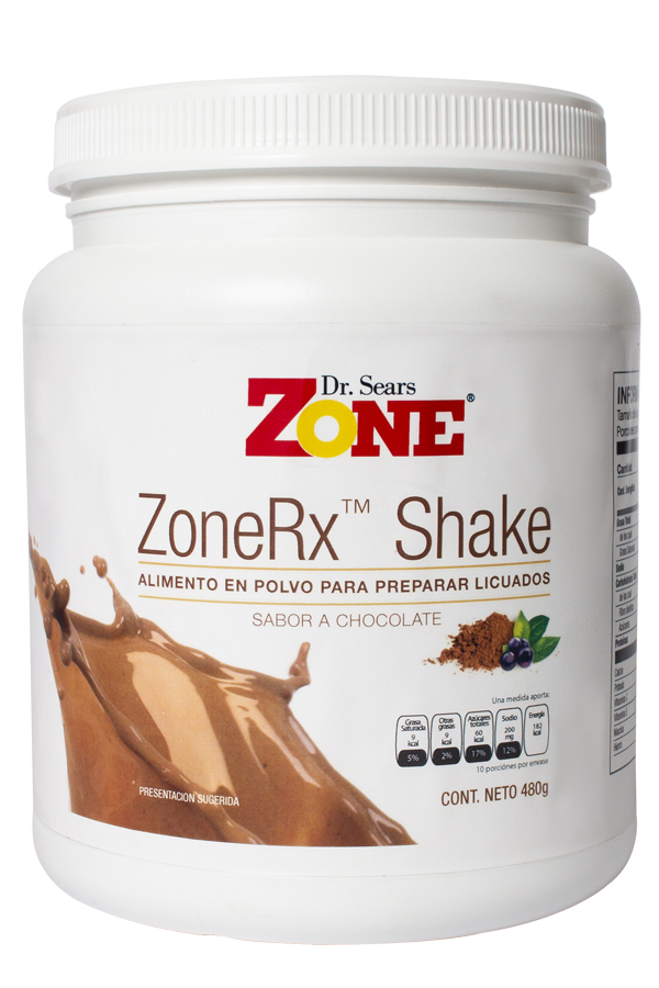 Shake Zone Rx Chocolate 480 g.